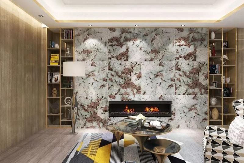 Ice flower veins marble for background wall design