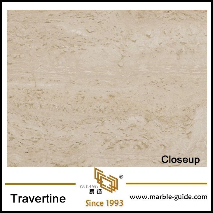 Bianco Beige Travertine Slab factory