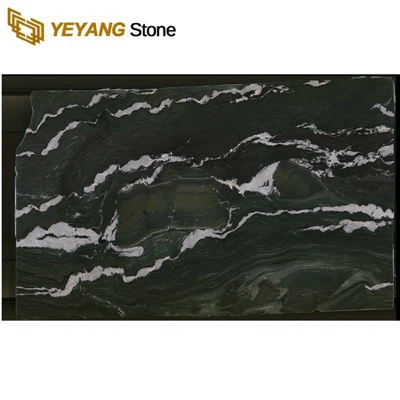 Jasper Green Marble Glossy Big Slabs Για Χονδρική Τιμή