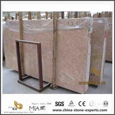 Red Rosa Κρέμα Βαλένθια και ροζ μαρμάρινη πέτρα για το σχεδιασμό μπάνιου και κουζίνας