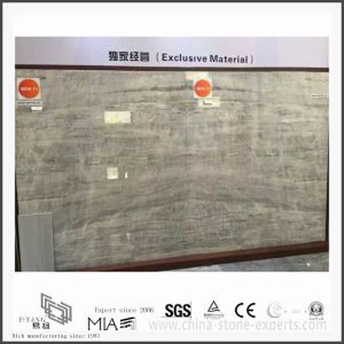Κορυφαία νέα Βερμόντ γκρι διαφορετικά κατασκευασμένο μάρμαρα για πλακιδίων τοίχου και υπόβαθρα