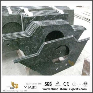 DIY ανέξοδη πεταλούδα πράσινο γρανίτη κορυφές ματαιοδοξίας για νέες επιλογές μπάνιο