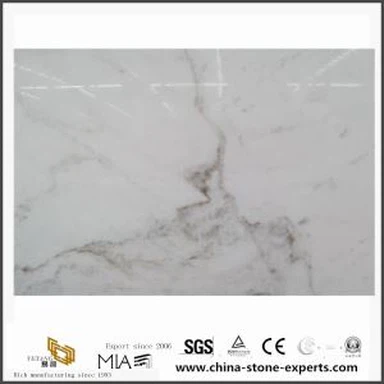 Γιασεμί λευκό μάρμαρο για Countertops κουζινών και μωσαϊκό και σχεδιασμό επιτύμβια στήλη