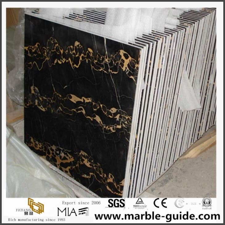 Natural Stone China Portoro Marble Cheap Home Decoration