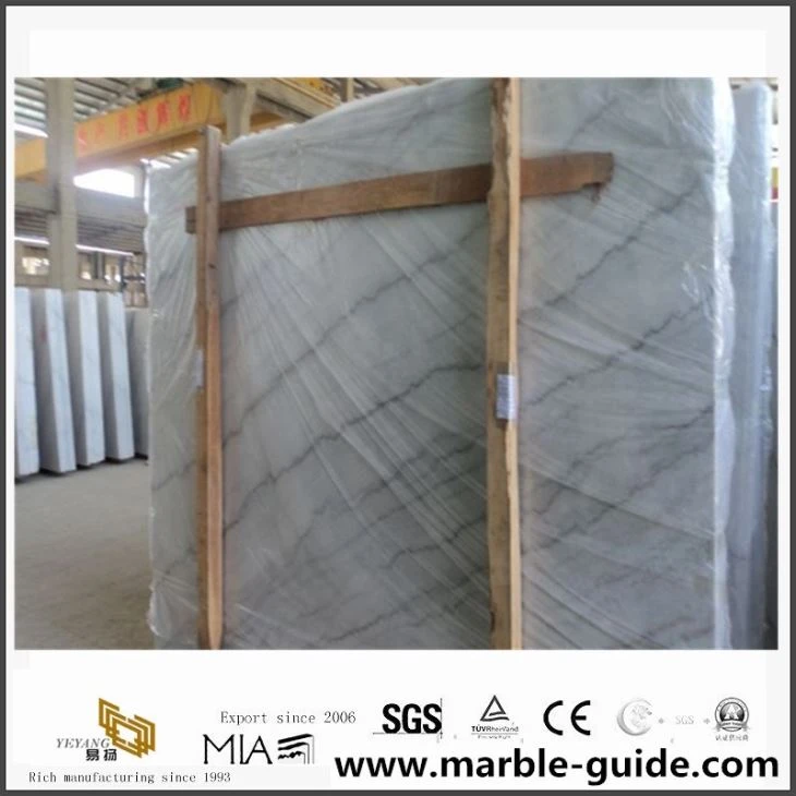 Guangxi White Marble πλάκες για ξενοδοχείο μπάνιο δάπεδα πλακάκια ιδέες σχεδιασμού