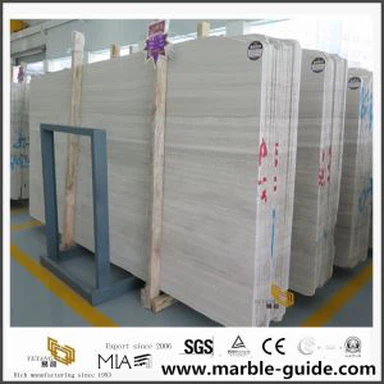 Φως λευκό Serpeggiante ξύλινο σιτάρι μαρμάρινη πλάκα για το ξενοδοχείο Mosaic κεραμιδιών σχεδιασμός