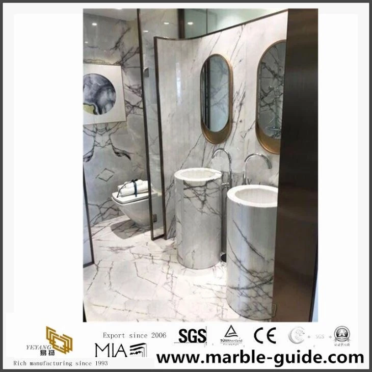 Lilac Marble Background For Bathroom Design