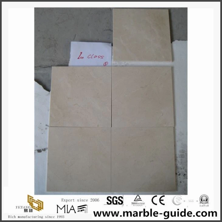 Marble Beige Color Crema Marfil With Factory Price