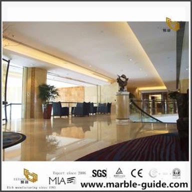 Crema Marfil Marble Hotel Project