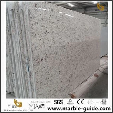 Λευκό Rose Granite Granite Πλάκες σε απευθείας σύνδεση